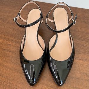 J. Crew Pointed Toe Patent Leather heels